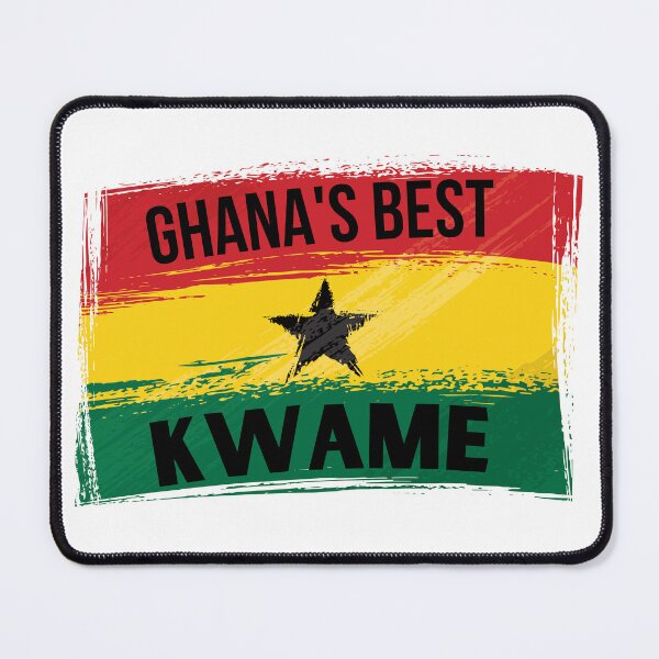 Item preview, Ghana's Best KWAME Name On Flag designed and sold by AfriStyleUK.