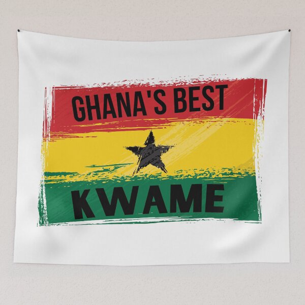 Item preview, Ghana's Best KWAME Name On Flag designed and sold by AfriStyleUK.