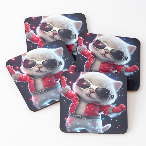 Item preview, Cute Cosmic Cat - Anime Art design designed and sold by AlNoah.