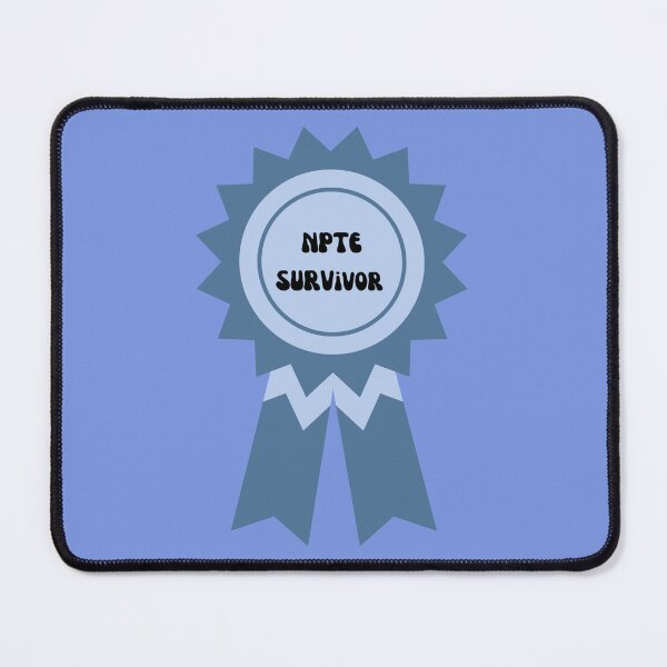 Item preview, NPTE Survivor Physical Therapist School Award Funny designed and sold by Crafty-Anomaly.