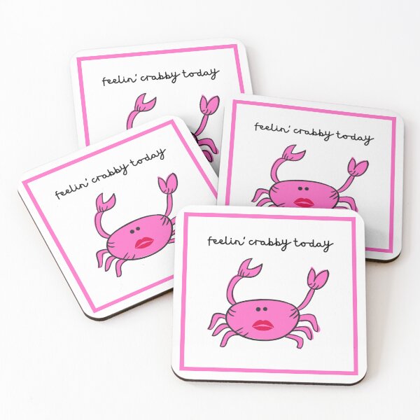 Item preview, FEELIN’ CRABBY TODAY #1 WHITE BACKGROUND  designed and sold by EllieMonroe.