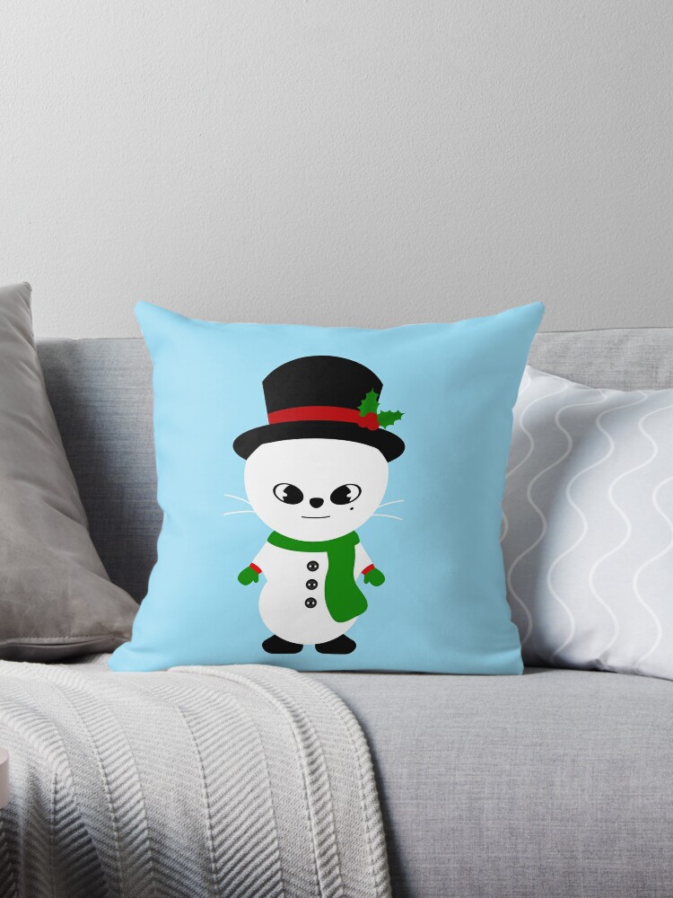 Snowman cheap pillows sale