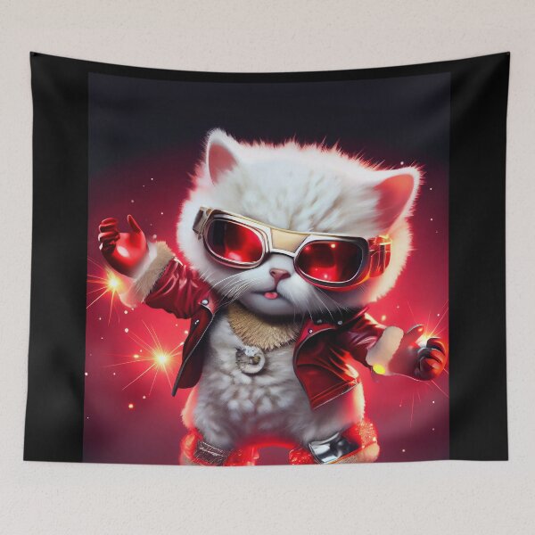 Item preview, Cute Cosmic Cat - Anime Art design designed and sold by AlNoah.