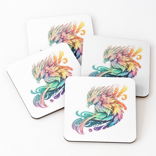 Item preview, Amazing colorful phoenix bird sticker designed and sold by Victorsju.