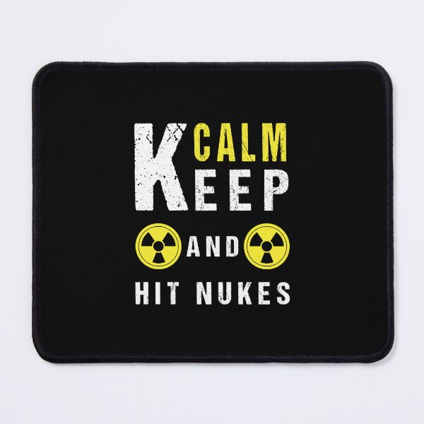 Item preview, keep calm and hit nukes. Essential T-Shirt designed and sold by aliceoutline.
