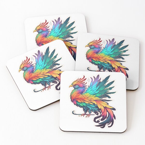 Item preview, Amazing colorful phoenix bird sticker designed and sold by Victorsju.