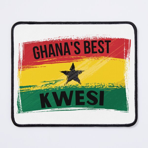 Item preview, Ghana's Best KWESI Name On Flag designed and sold by AfriStyleUK.