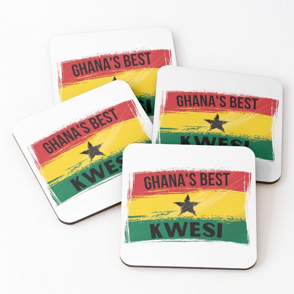 Item preview, Ghana's Best KWESI Name On Flag designed and sold by AfriStyleUK.