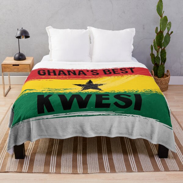 Item preview, Ghana's Best KWESI Name On Flag designed and sold by AfriStyleUK.