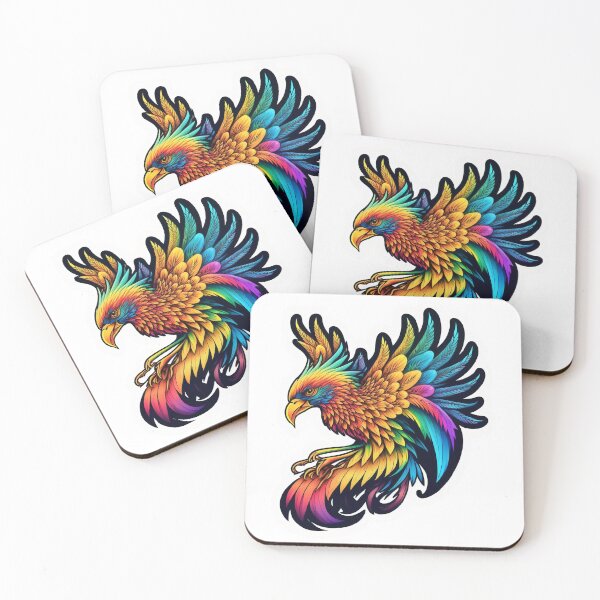 Item preview, Amazing colorful phoenix bird sticker designed and sold by Victorsju.