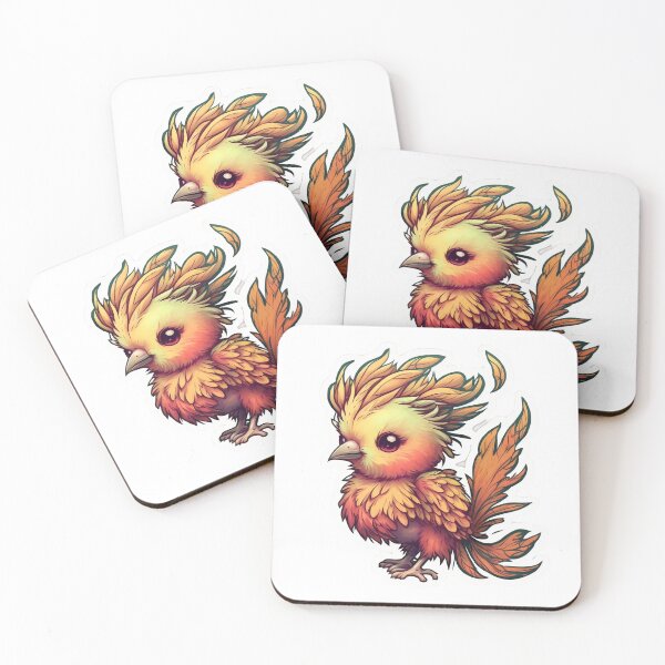 Item preview, Cute baby phoenix bird sticker designed and sold by Victorsju.