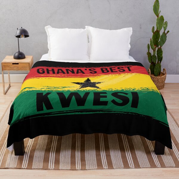 Item preview, Ghana's Best KWESI Name On Flag designed and sold by AfriStyleUK.