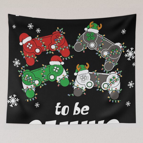 Item preview, Most likely to Be Gaming Funny Christmas quote designed and sold by Soccomed.