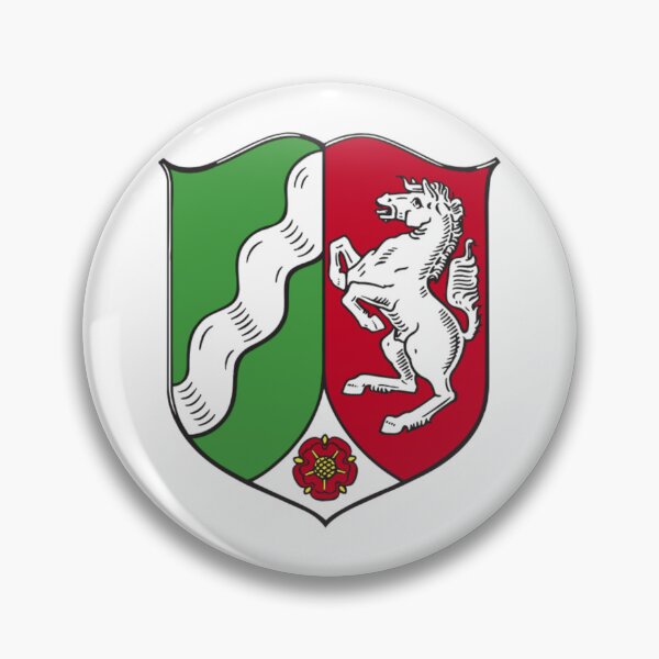 Item preview, Coat of arms of North Rhine-Westfalia designed and sold by HeraldryCabinet.