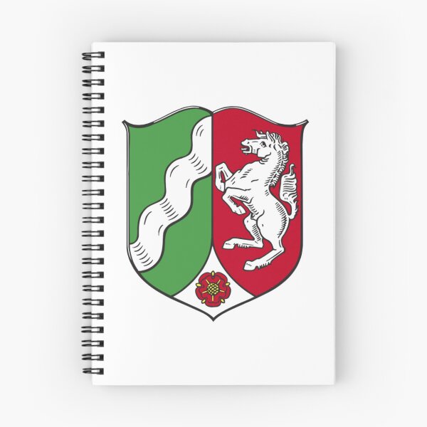 Item preview, Coat of arms of North Rhine-Westfalia designed and sold by HeraldryCabinet.