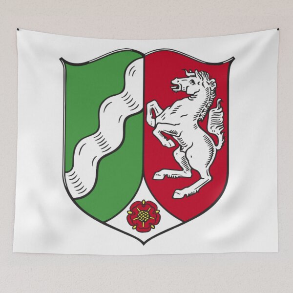 Item preview, Coat of arms of North Rhine-Westfalia designed and sold by HeraldryCabinet.