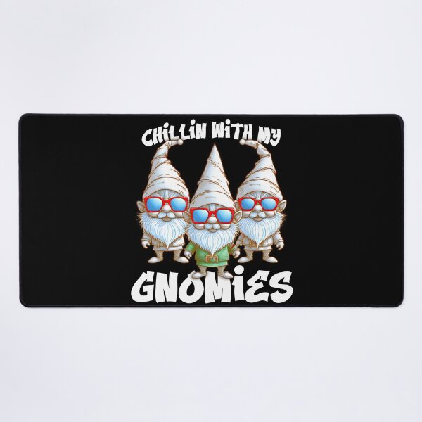 Item preview, Chillin with my Gnomies funny Christmas design designed and sold by BatholomewMat.