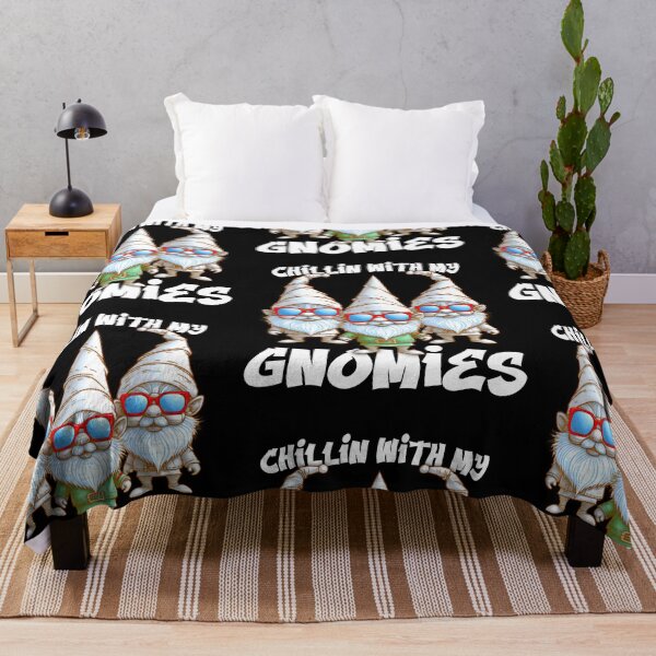 Item preview, Chillin with my Gnomies funny Christmas design designed and sold by BatholomewMat.