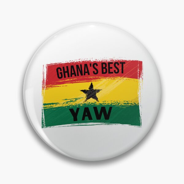 Item preview, Ghana's Best Yaw Name On Flag designed and sold by AfriStyleUK.