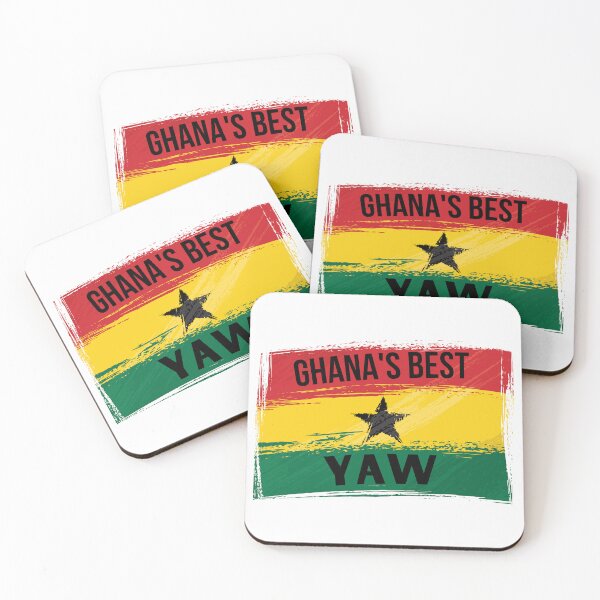 Item preview, Ghana's Best Yaw Name On Flag designed and sold by AfriStyleUK.