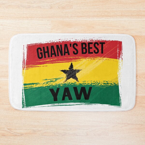 Item preview, Ghana's Best Yaw Name On Flag designed and sold by AfriStyleUK.