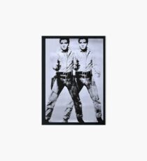 ELVIS : Vintage Restored Print Art Board