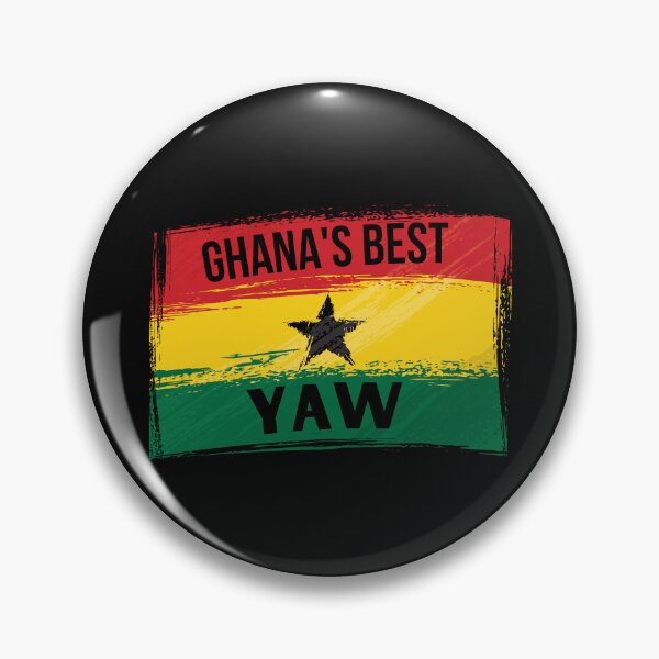 Item preview, Ghana's Best YAW Name On Flag designed and sold by AfriStyleUK.