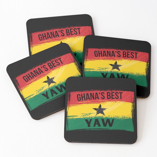 Item preview, Ghana's Best YAW Name On Flag designed and sold by AfriStyleUK.