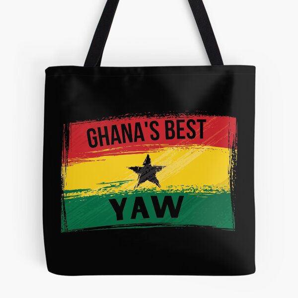 Item preview, Ghana's Best YAW Name On Flag designed and sold by AfriStyleUK.