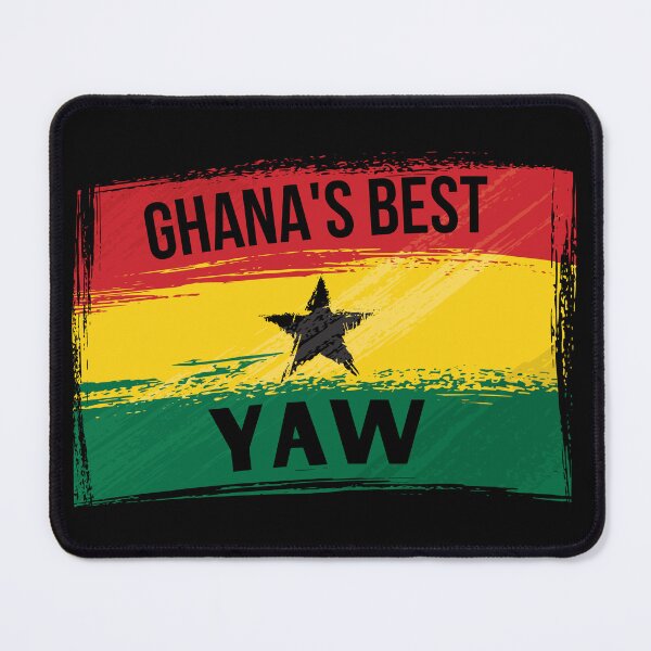 Item preview, Ghana's Best YAW Name On Flag designed and sold by AfriStyleUK.