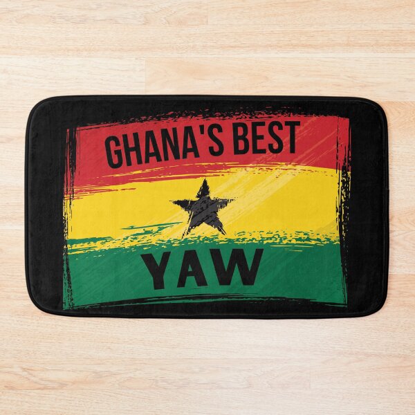 Item preview, Ghana's Best YAW Name On Flag designed and sold by AfriStyleUK.
