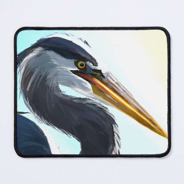 Item preview, My Fishing Buddy the Great Blue Heron designed and sold by Lacey Schmidt.