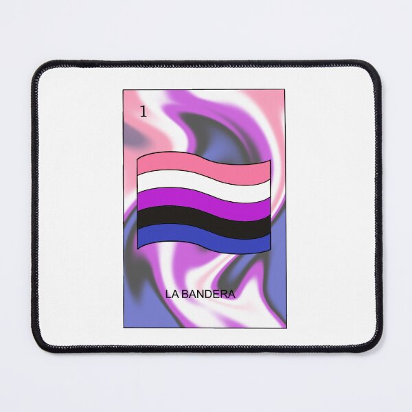 Artikelvorschau, Genderfluid Loteria-Karte entworfen und verkauft von ThatNerdKneiva.