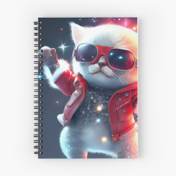 Item preview, Cute Cosmic Cat - Anime Art design designed and sold by AlNoah.