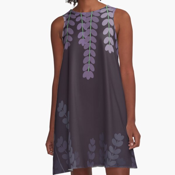Lavender A-Line Dress