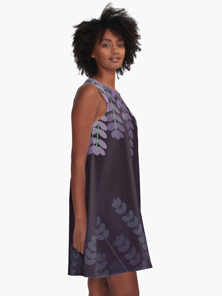 Alternate view of Lavender A-Line Dress
