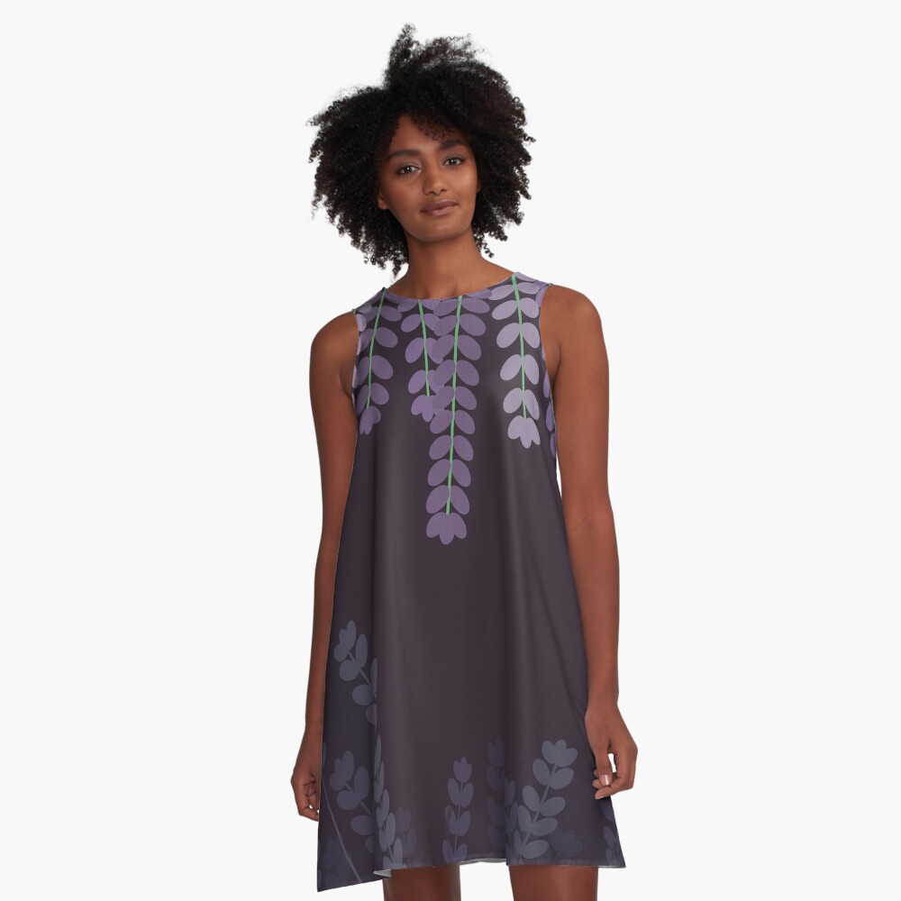 Lavender A-Line Dress