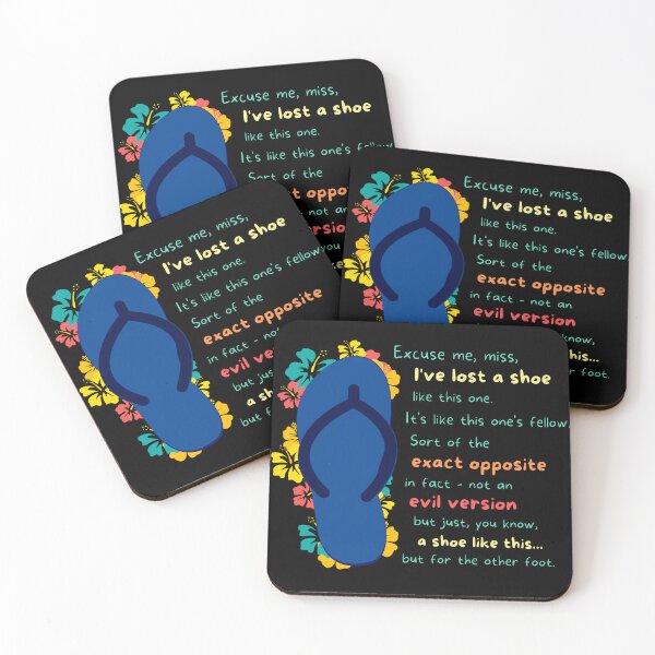 Item preview, I've Lost a Shoe Forgetting Sarah Marshall Quote designed and sold by FlakeyBiscuit3.
