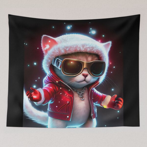 Item preview, Cute Cosmic Cat - Anime Art design designed and sold by AlNoah.