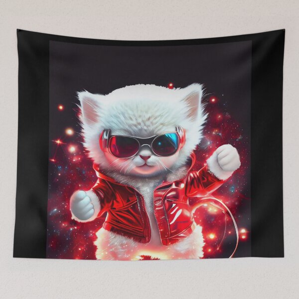 Item preview, Cute Cosmic Cat - Anime Art design designed and sold by AlNoah.