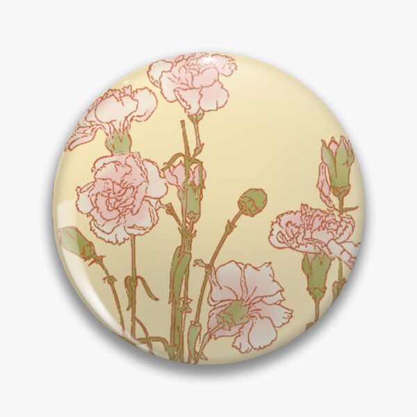 Item preview, Vintage Pink Floral Design designed and sold by PaintingsByNora.