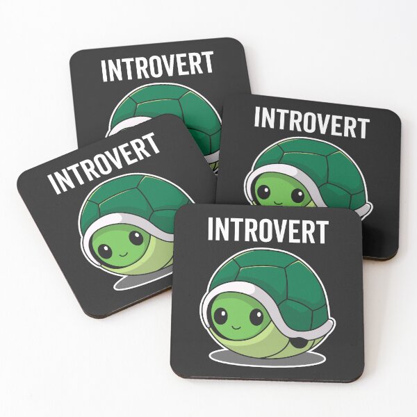 Item preview, I'm Just An Introverted Turtle designed and sold by MeowsAndMakes.