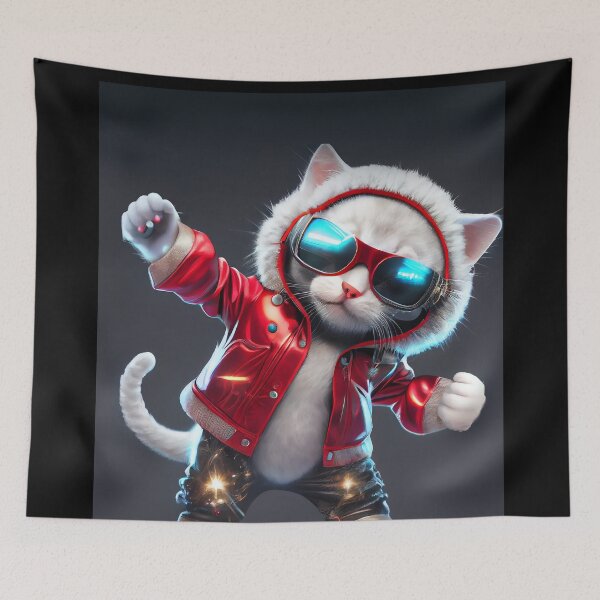 Item preview, Cute Cosmic Cat - Anime Art design designed and sold by AlNoah.