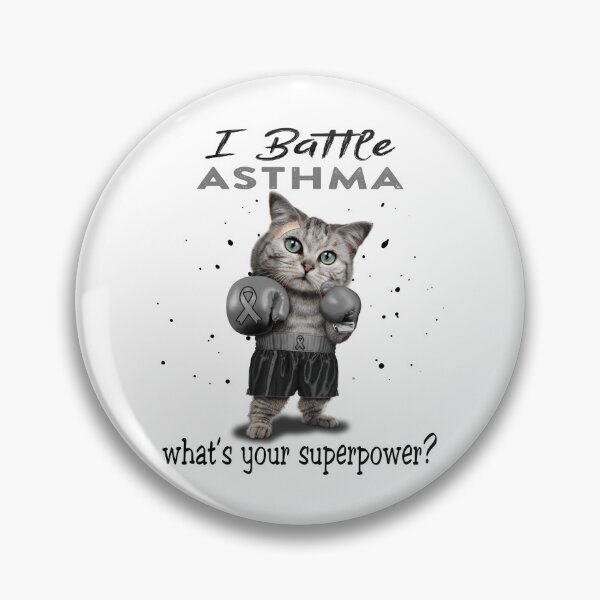 Item preview, Asthma Warrior - I Battle Asthma What Is Your Superpower? designed and sold by Jennpak.