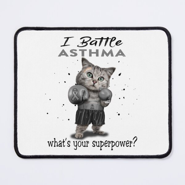 Item preview, Asthma Warrior - I Battle Asthma What Is Your Superpower? designed and sold by Jennpak.