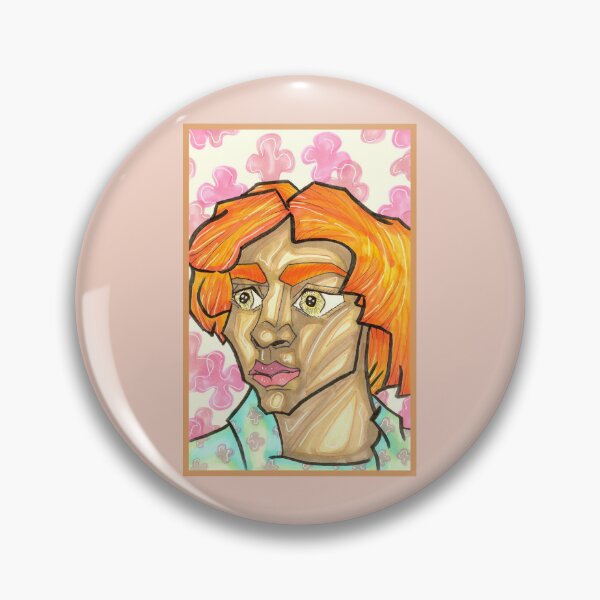 Aperçu de l'œuvre Homme aux cheveux orange tropical créée et vendue par Harold-Inks.