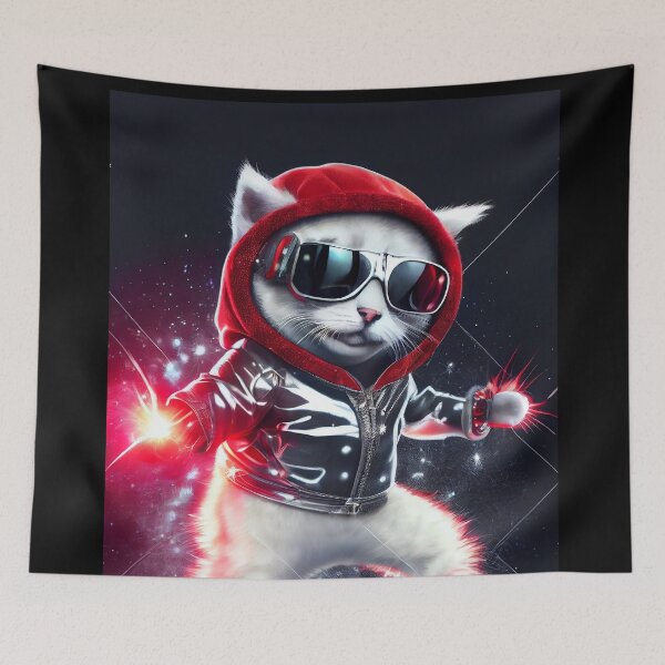 Item preview, Cute Cosmic Cat - Anime Art design designed and sold by AlNoah.