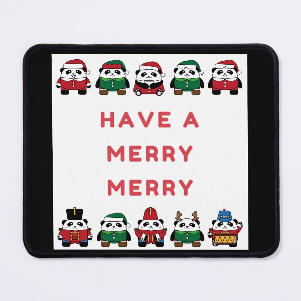 Item preview, Have a merry merry christmas panda bears designed and sold by RemieJames.
