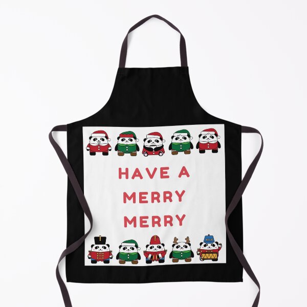Item preview, Have a merry merry christmas panda bears designed and sold by RemieJames.