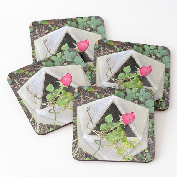 Item preview, gmtrx seni lawal 432 mm concrete icosahedron with rose  designed and sold by Seni Lawal.